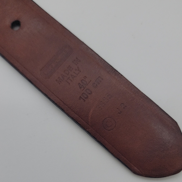 Coach Black and Brown Leather Belt - Picture 2 of 8